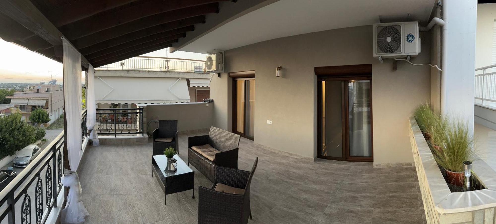 Chrisanthi S House Апартаменты Неа-Миханиона
